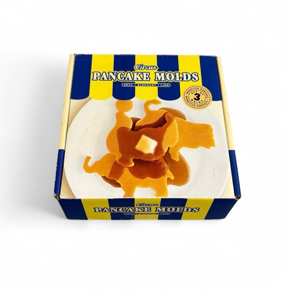 Williams Sonoma CIRCUS PANCAKE MOLDS (3)